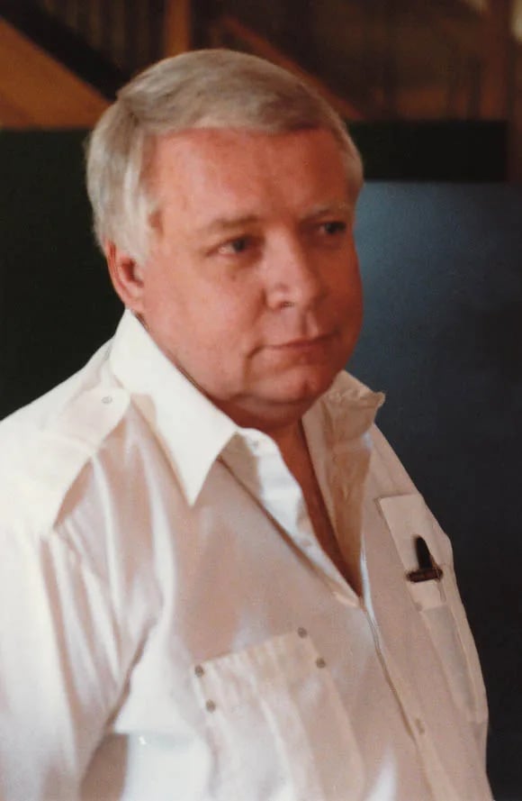 Portrait of Algis Budrys (1931–2008) – memorial page