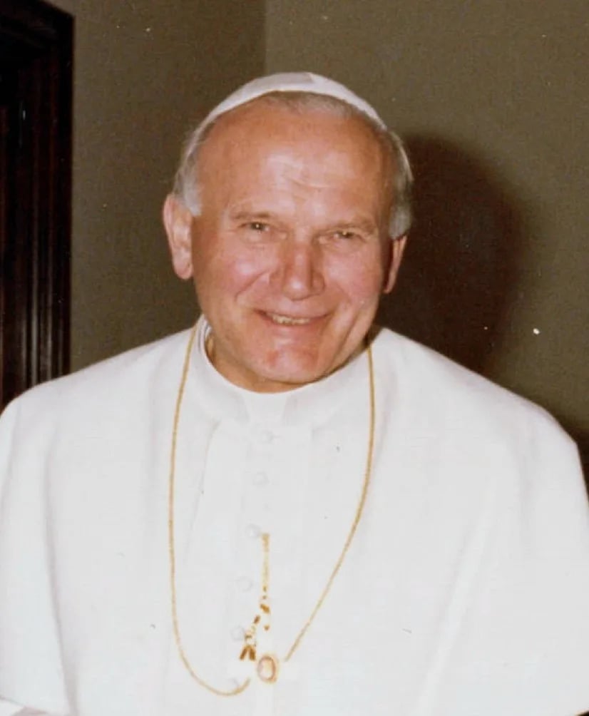 Porträt von Johannes Paul II. (1920–2005) – Gedenkseite