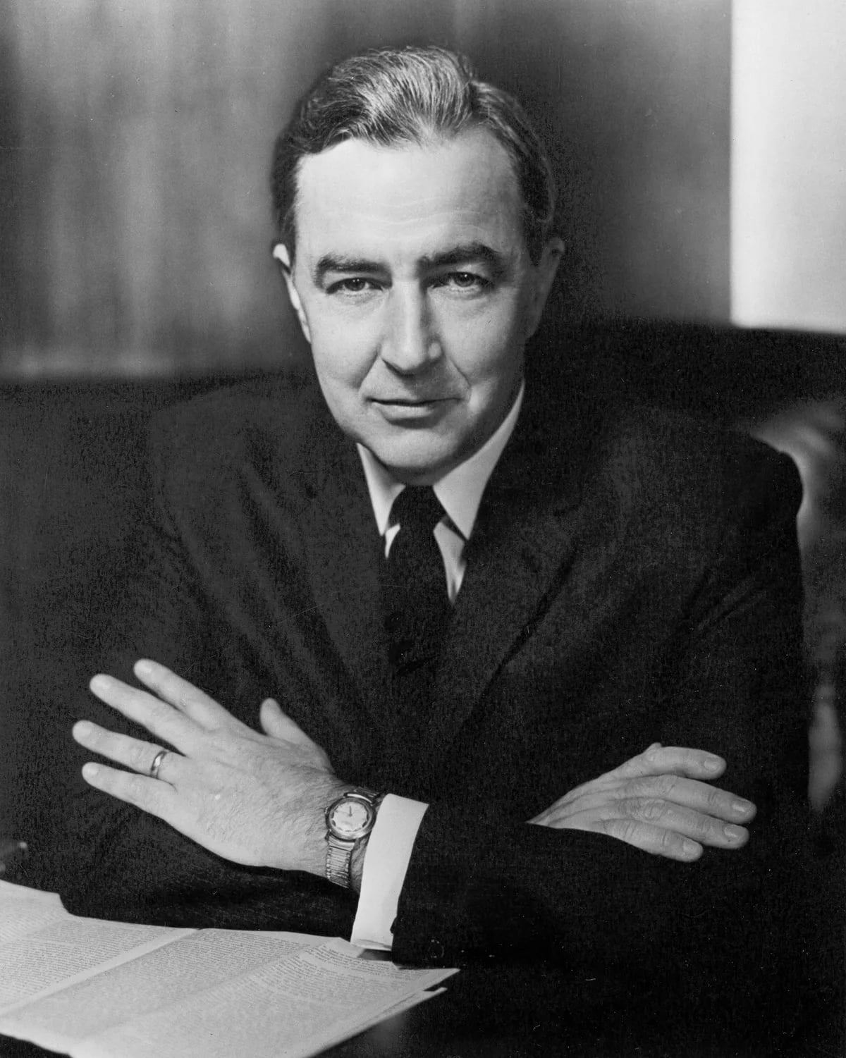 Porträt von Eugene McCarthy (1916–2005) – Gedenkseite