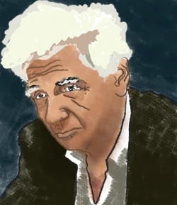Portrait of Jacques Derrida (1930–2004) – memorial page