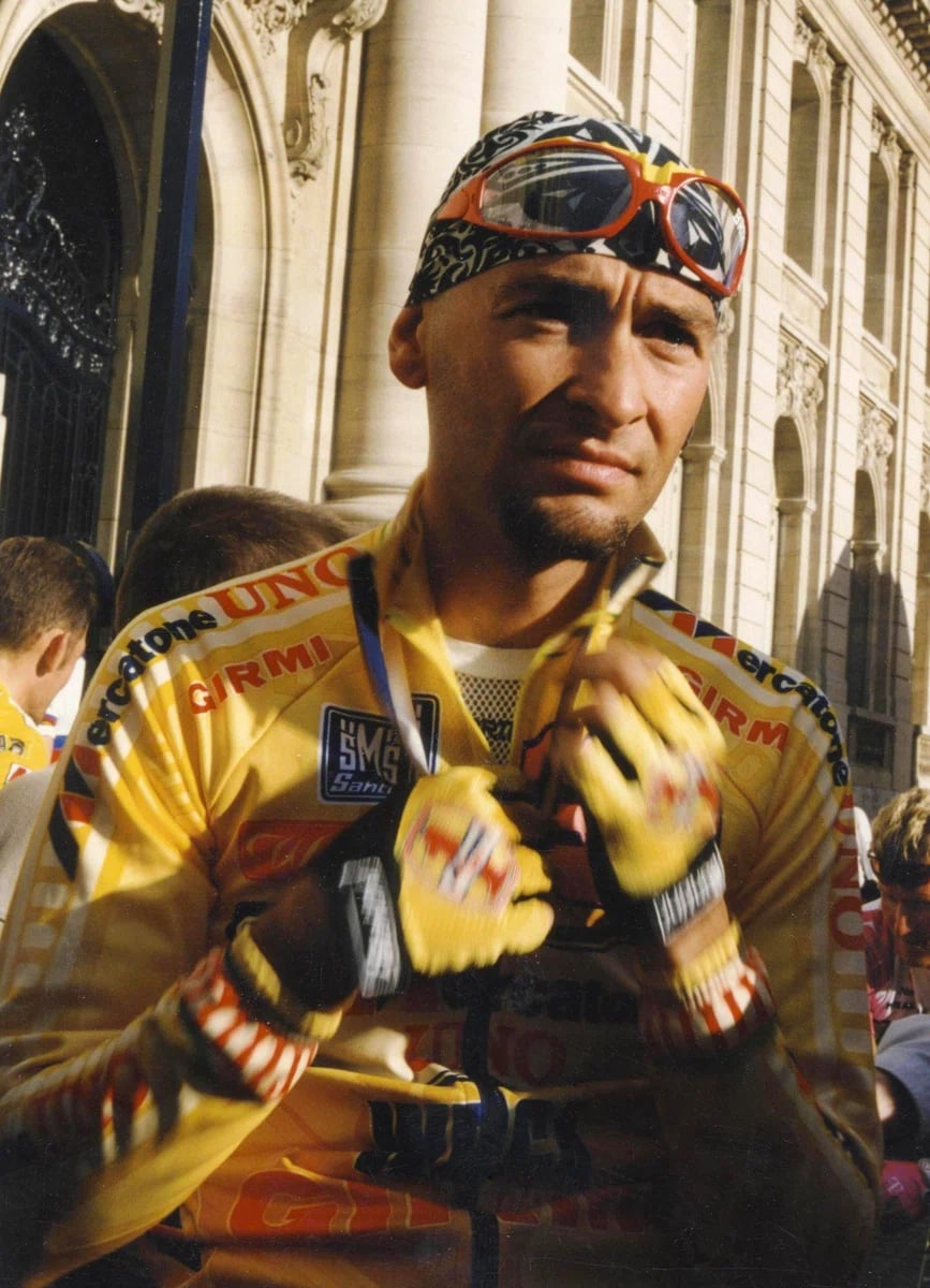 Portrait of Marco Pantani (1970–2004) – memorial page