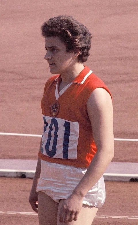 Portrait of Irina Press (1939–2004) – memorial page