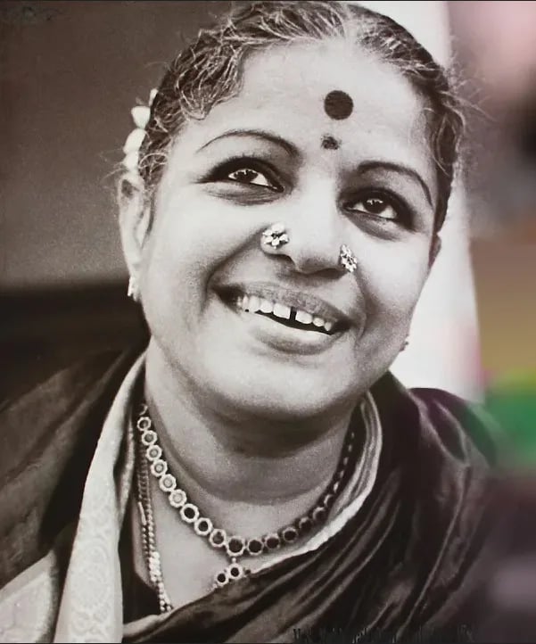 Portrait of M. S. Subbulakshmi (1916–2004) – memorial page
