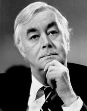 Portrait of Daniel Patrick Moynihan (1927–2003) – memorial page