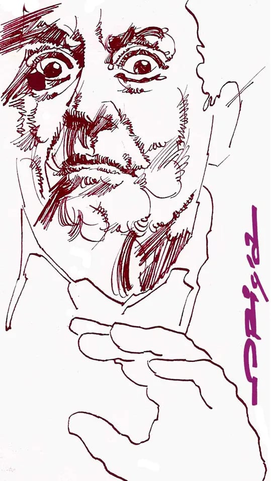 Portrait of Carmelo Bene (1937–2002) – memorial page