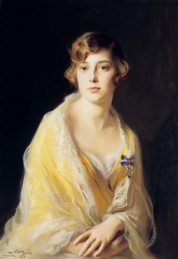 Portrait of Infanta Beatriz of Spain (1909–2002) – memorial page