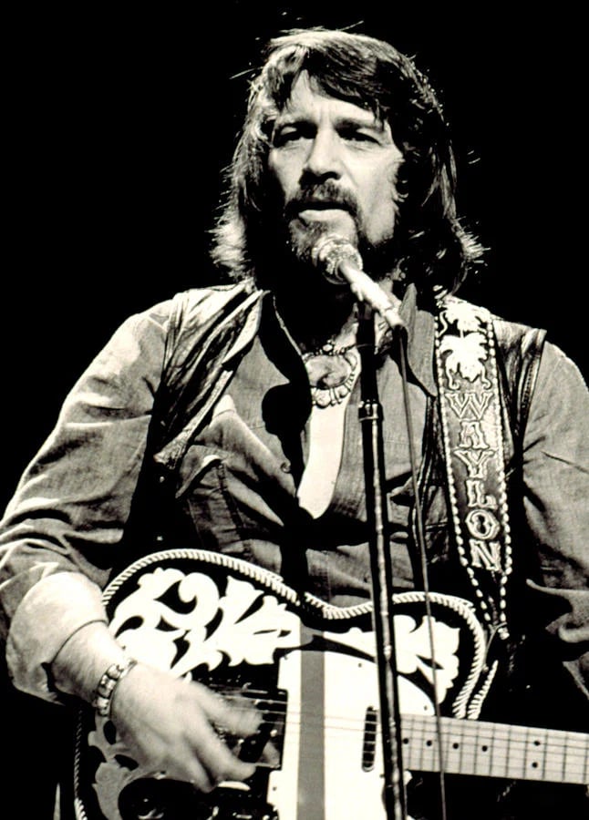 Porträt von Waylon Jennings (1937–2002) – Gedenkseite