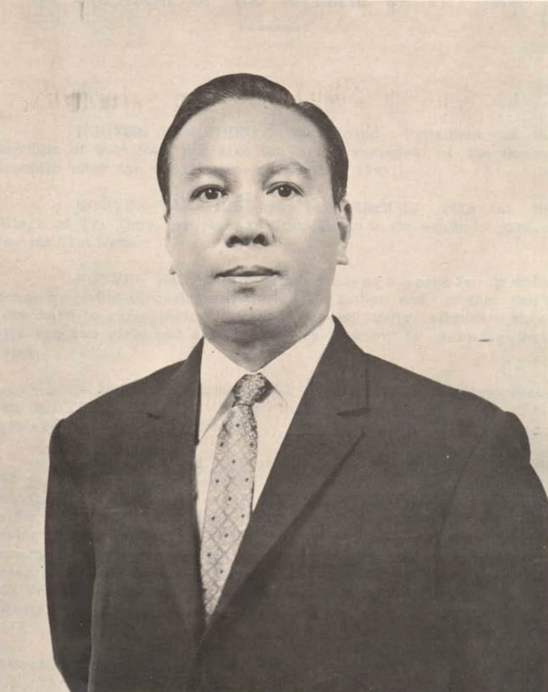 Portrait of Nguyễn Văn Thiệu (1923–2001) – memorial page