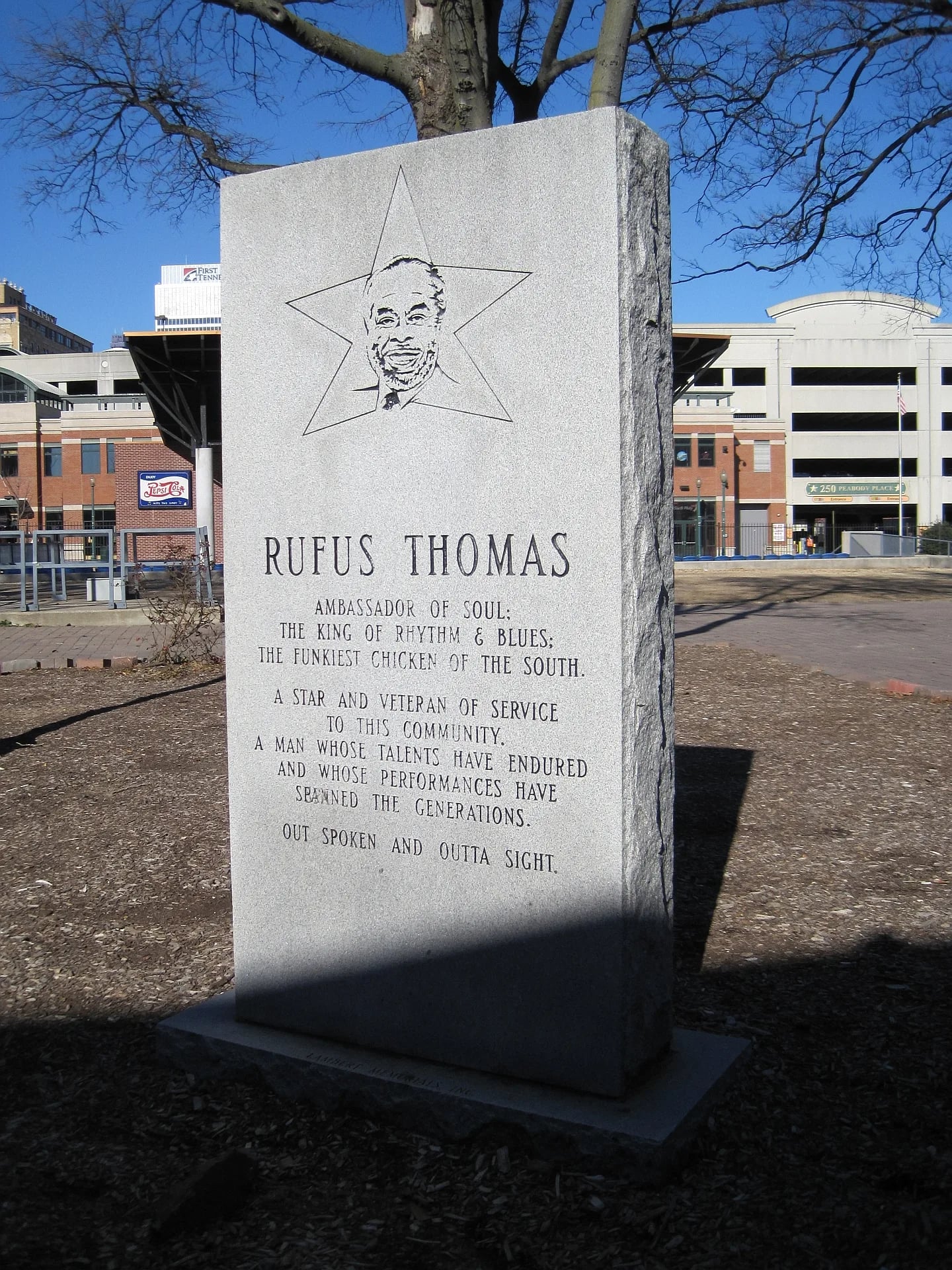 Portrait of Rufus Thomas (1917–2001) – memorial page