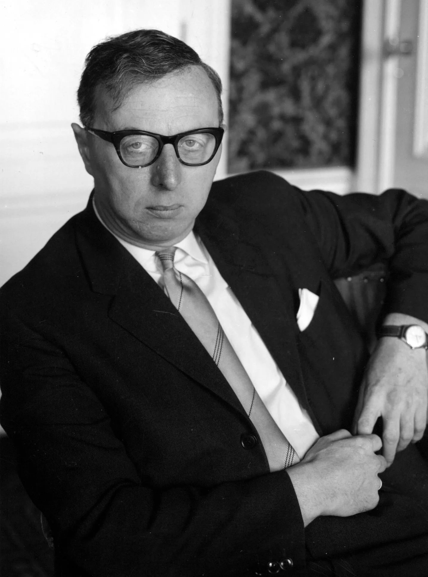 Portrait of Jelle Zijlstra (1918–2001) – memorial page