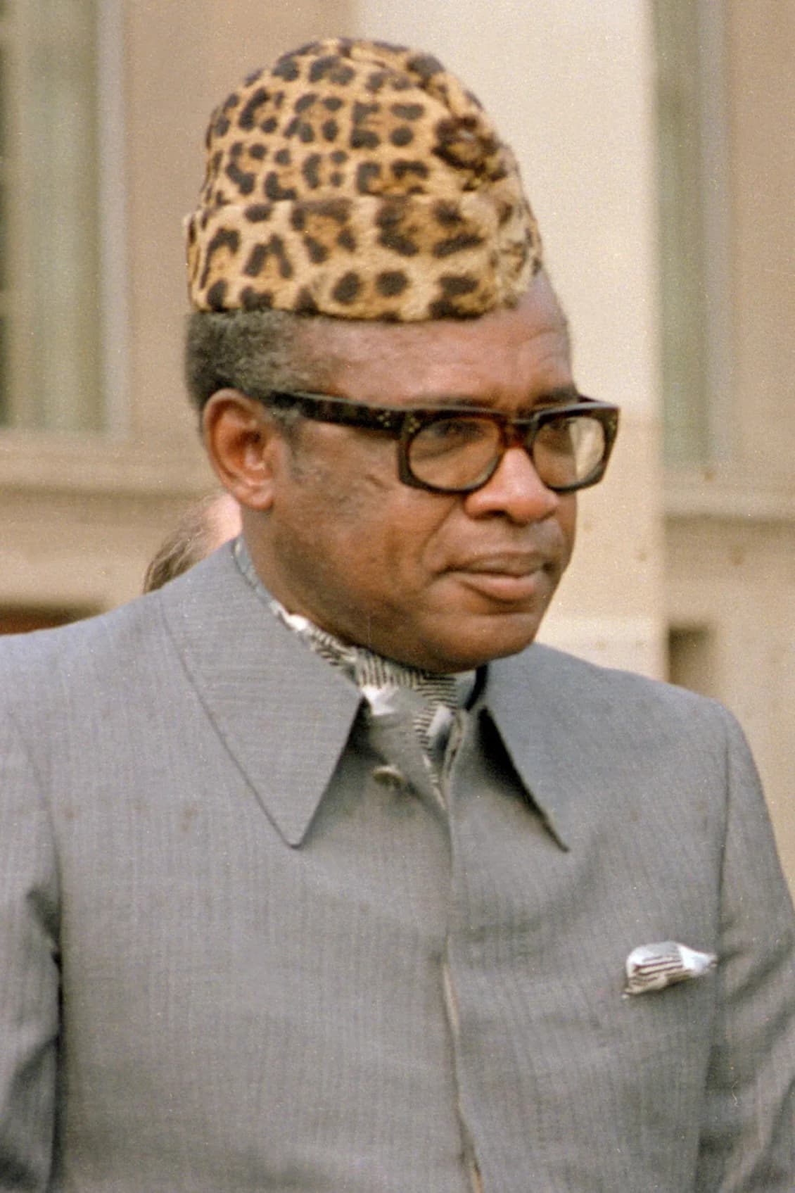 Mobutu Sese Seko (geb. Joseph-Désiré Mobutu)