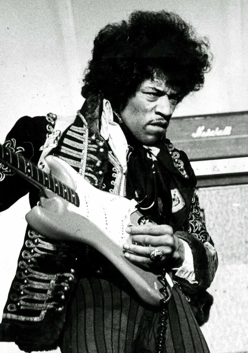Jimi Hendrix (geb. Johnny Allen Hendrix)