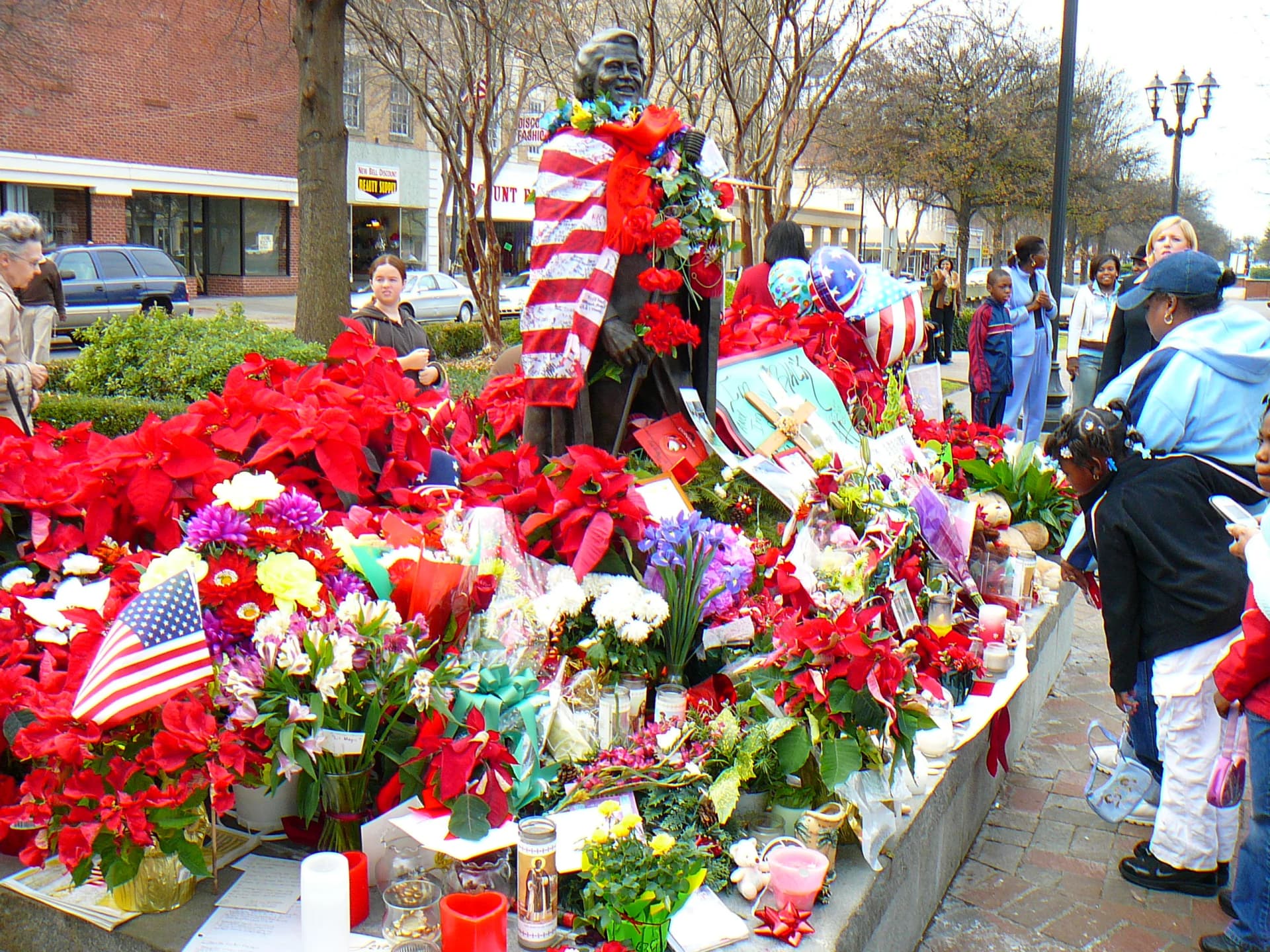 Gedenkseite von James Brown